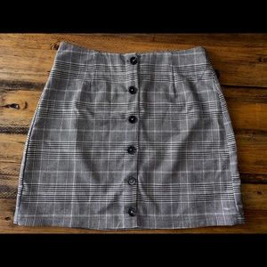 Plaid skirt
